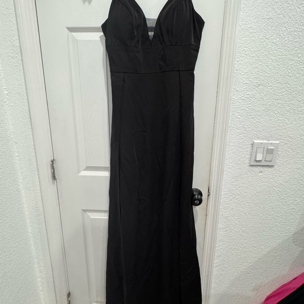 Chic Strapless Black Dress